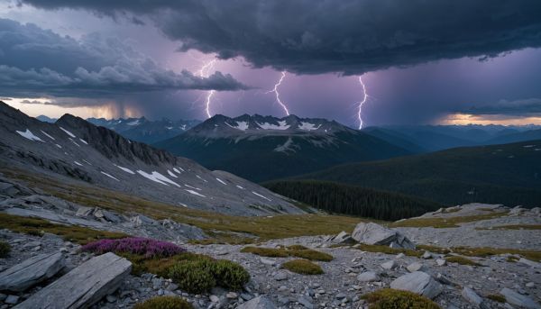 Comment anticiper un orage violent en altitude ?