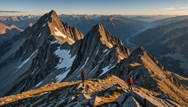 Traversée intégrale du Balaïtous par les crêtes